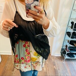 NWT One of a Kind Hand Crafted Top Mini Dress